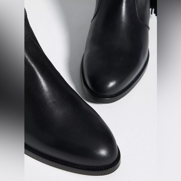 New See By Chloe x Anthropologie Lory Over-Knee Tassel Buckle Leather Equestrian - Picture 2 of 14